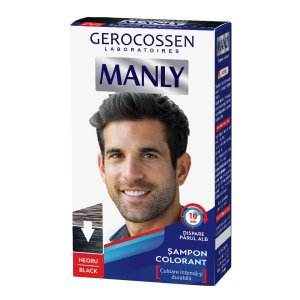 Sampon colorant pentru barbati Negru