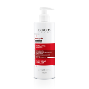 Sampon energizant impotriva caderii parului cu Aminexil Dercos Energy+, 400 ml, Vichy, VICHY