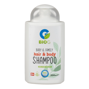 Sampon organic pentru par și corp BABY