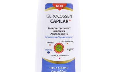 Sampon tratament impotriva caderii parului Capilar+ – Gerocossen