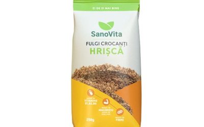 Sanovita Fulgi de Hrisca Crispy – Nutriție Sănătoasă