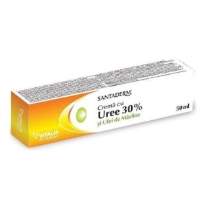Santaderm crema cu uree 30% x 50 ml, VITALIA K – ofertă, preț și specificații