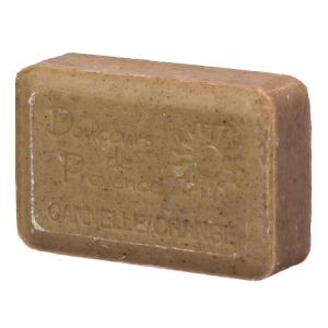 Sapun exfoliant cu parfum de scortisoara