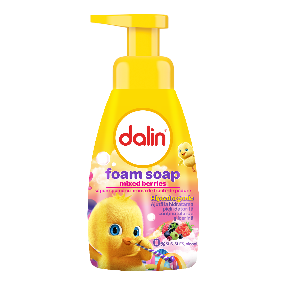 Sapun spuma cu aroma de mango