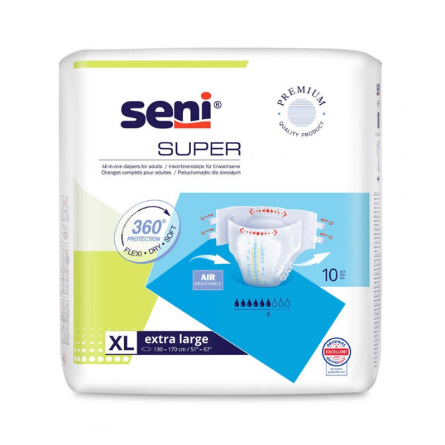 Scutece Super Extra Large