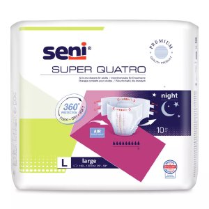 Scutece Super Quatro Large, 10 bucati, Seni, SENI – ofertă, preț și specificații