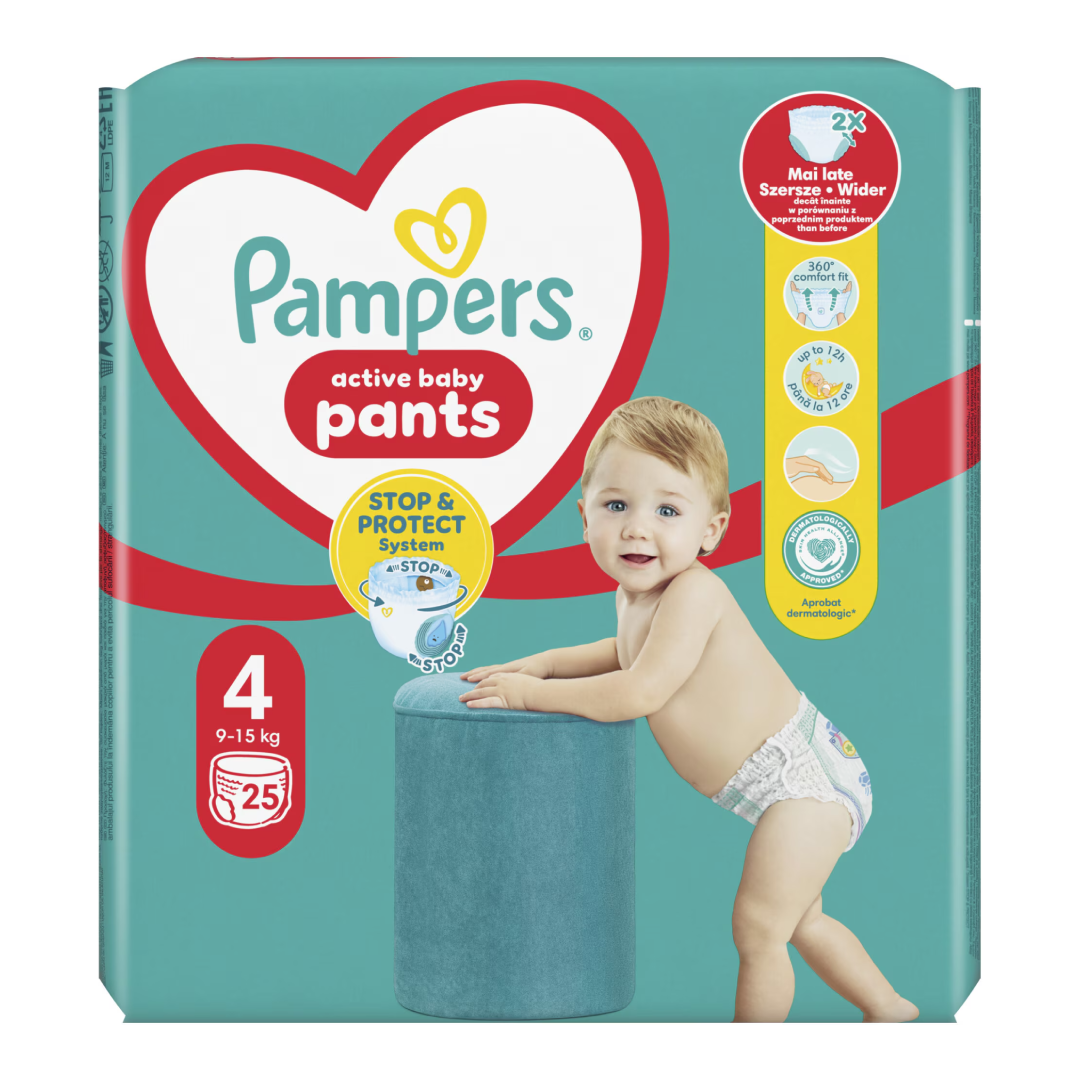 Scutece chilotel Active Baby Pants Nr.4