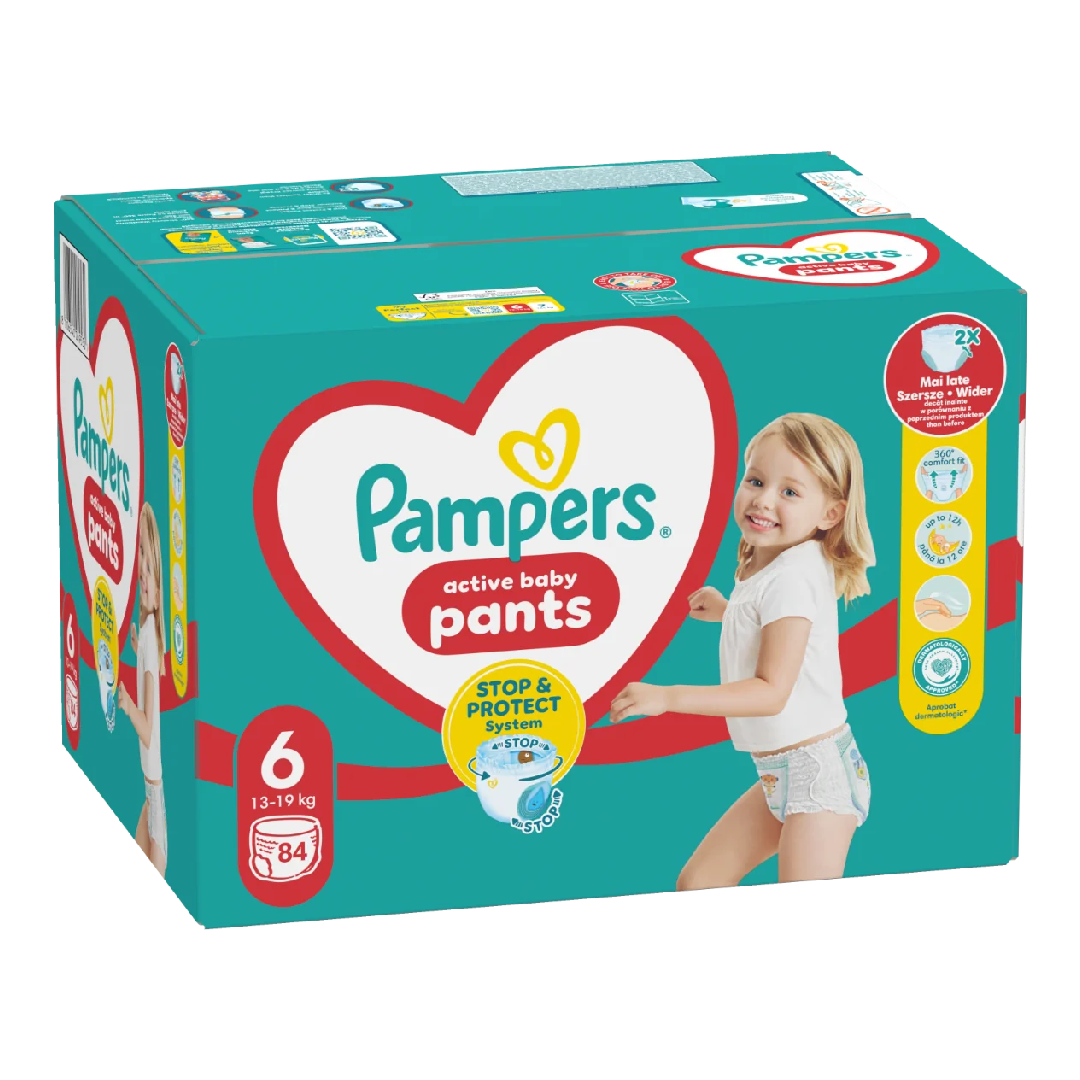 Scutece chilotel Active Baby Pants Nr.6
