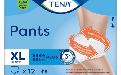 Scutece tip chilot pentru adulți Tena Pants Plus XL – Confort și Siguranță