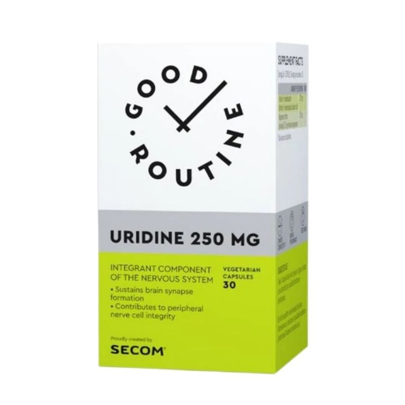 Secom Good Routine Uridine 250mg, 30 capsule, SECOM – ofertă, preț și specificații
