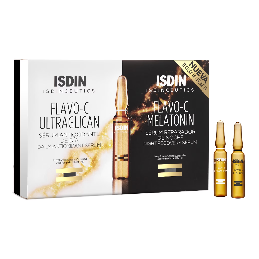 Ser pentru zi si noapte Flavo C Ultraglican si Melatonina