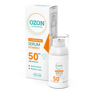 Serum iluminator cu Vitamina C si SPF50 Ozon