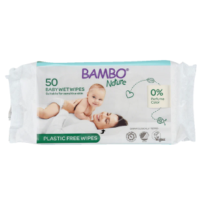 Servetele umede, 50 bucati, Bambo Nature, BAMBO NATURE – ofertă, preț și specificații