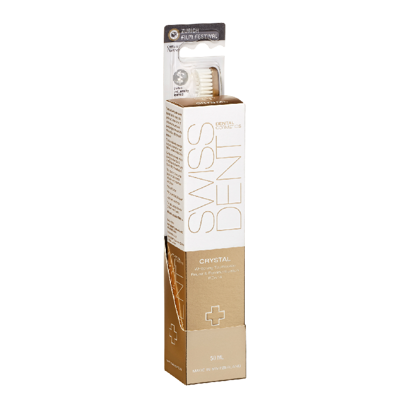 Set Crystal Pasta de dinti Crystal 50 ml + Periuta Whitening