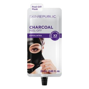 Skin Republic Masca coreeana de fata Peel-Off cu Carbune