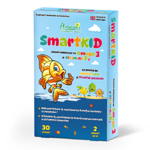 Smartkid cu Omega-3 si vitamina D