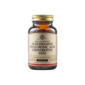 Solgar Glucosamine Hyaluronic Acid Chondroitin MSM