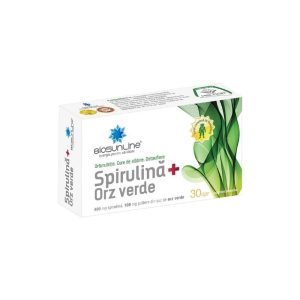 Spirulina si Orz verde
