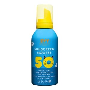 Spuma de fata si corp pentru copii cu SPF 50 Sunscreen Mousse