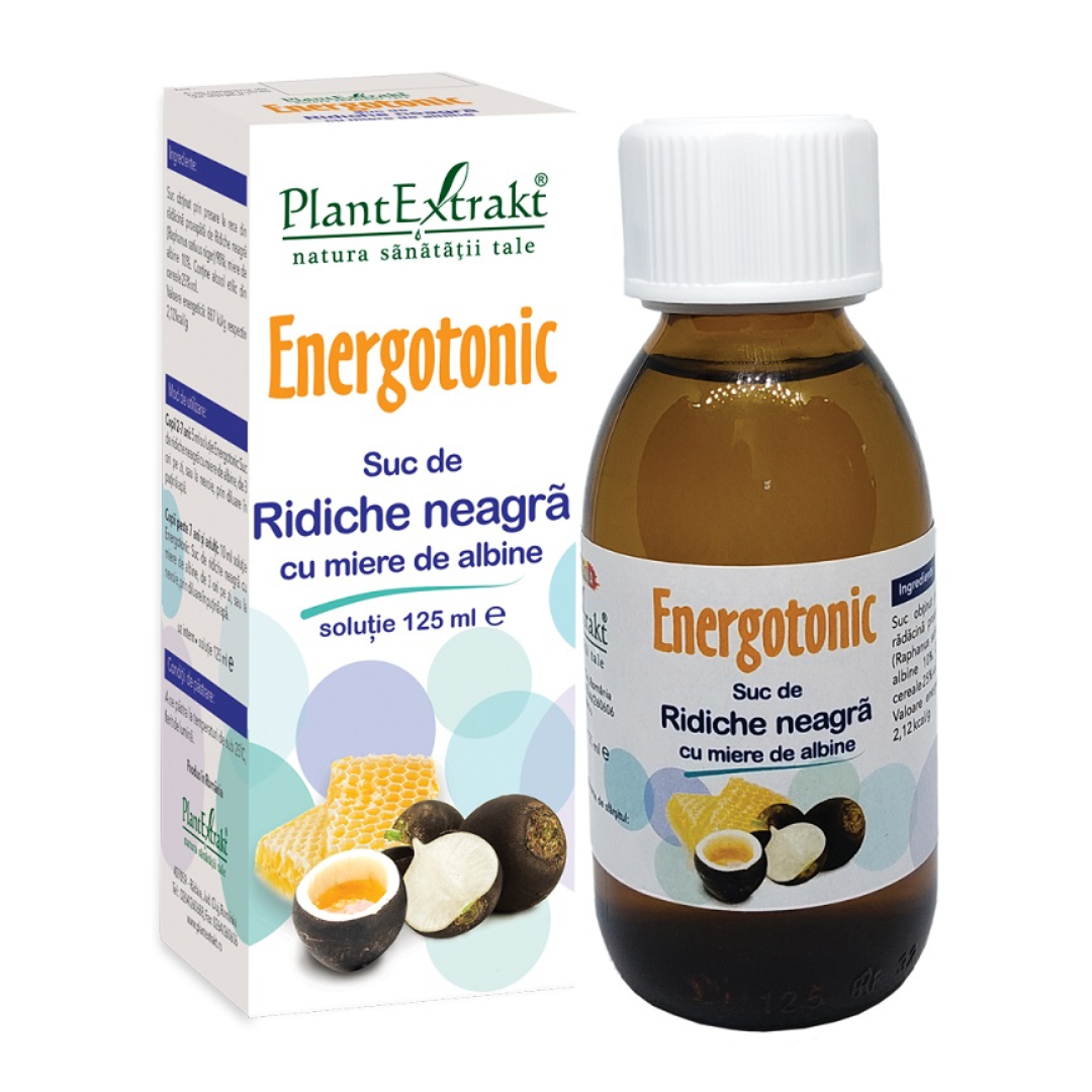 Suc de ridiche neagra cu miere de albine Energotonic