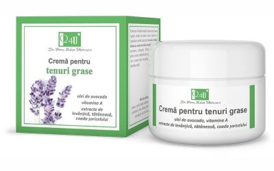 TIS Q4U Crema pentru Tenuri Grase – 50ml | TIS FARMACEUTIC