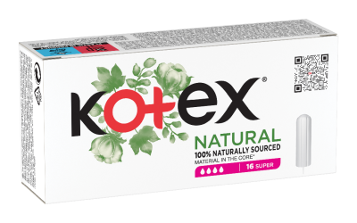 Tampoane interne Natural Super – Kotex