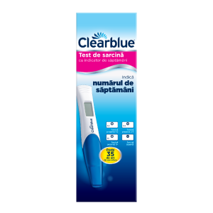 Test de sarcina digital cu indicator de saptamani