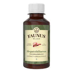 Tinctura Hepatobiliarus, 200 ml, Faunus Plant, FAUNUS PLANT – ofertă, preț și specificații