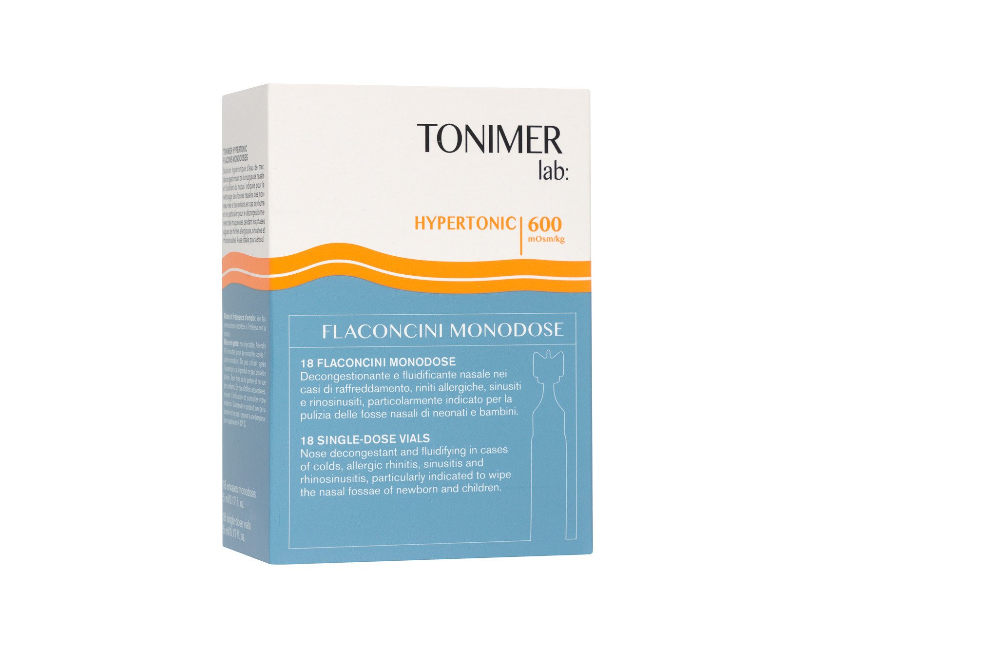 Tonimer Lab Hipertonic solutie 18 flacoane unidoze