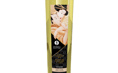 Ulei de masaj erotic Desire Vanilla – Shunga Erotic Art