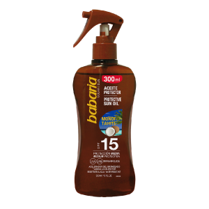 Ulei de protectie solara SPF15 si accelerator de bronzare Monoi Tahiti