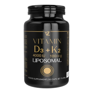 Vitamina D3 4000 UI si K2 100 mcg Liposomale