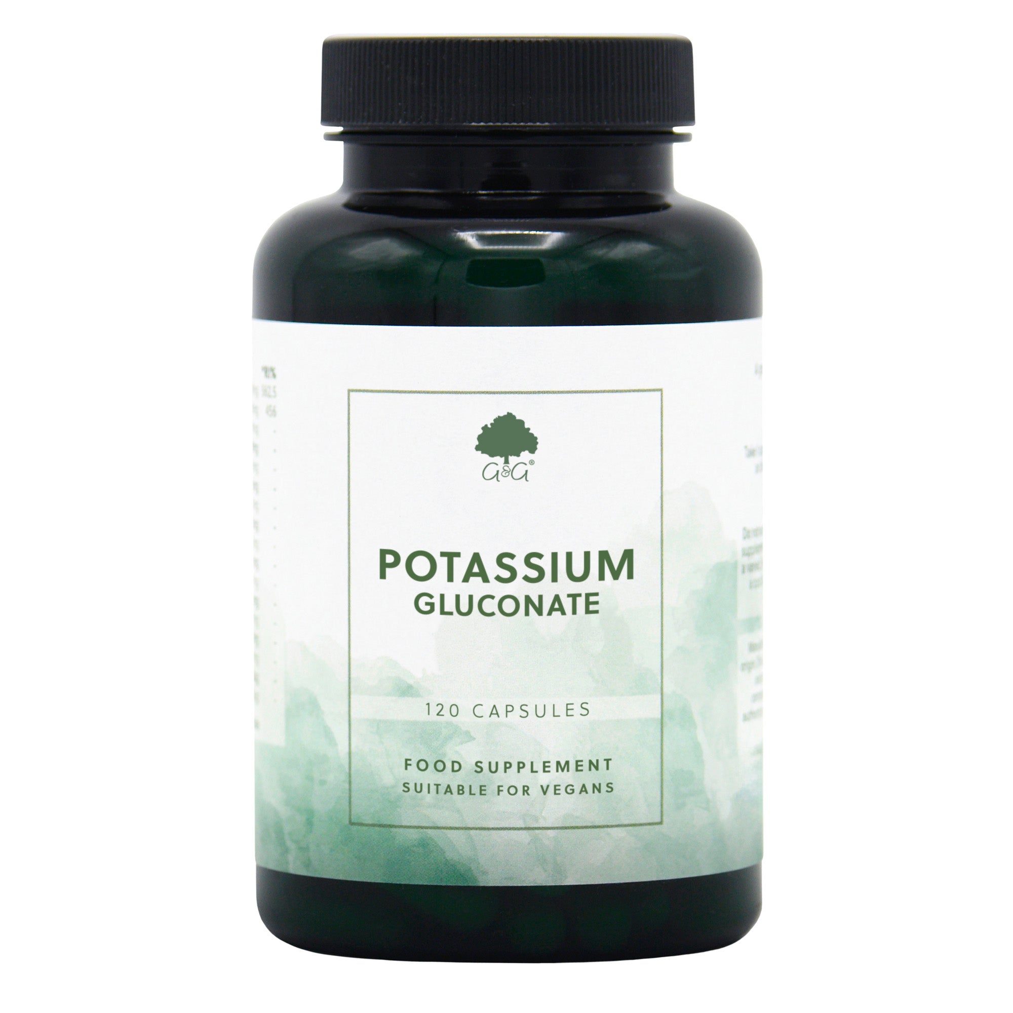 Potasiu (Gluconat) - 120 capsule - Default Title