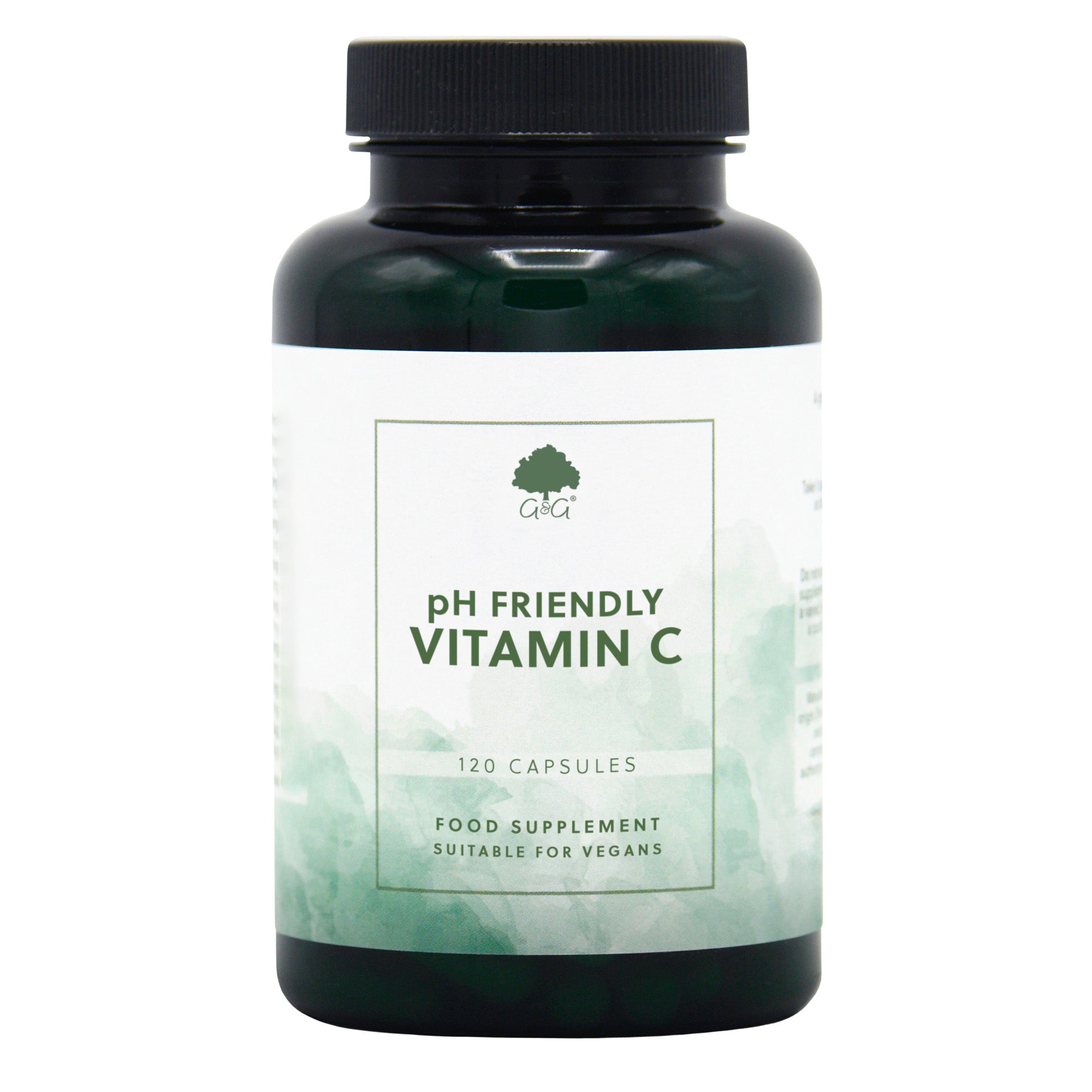 Vitamina C cu pH Prietenos - 120 capsule - Default Title